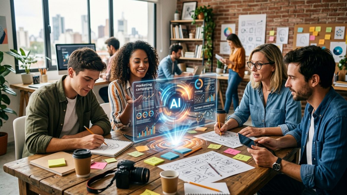 Inteligencia Artificial Creativa: Cómo usarla en campañas sin perder el toque humano